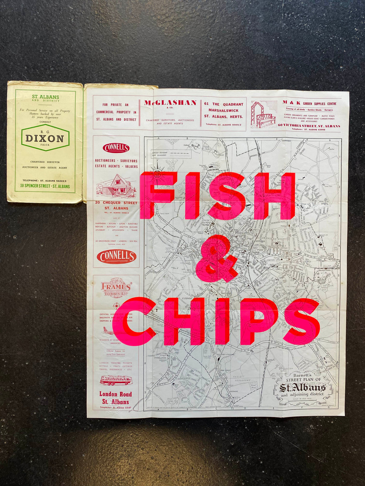 FISH AND CHIPS - PINK