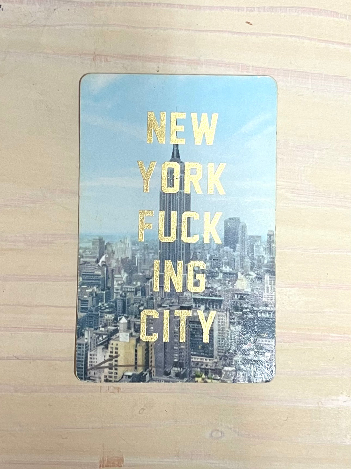 NEW YORK FUCKING CITY