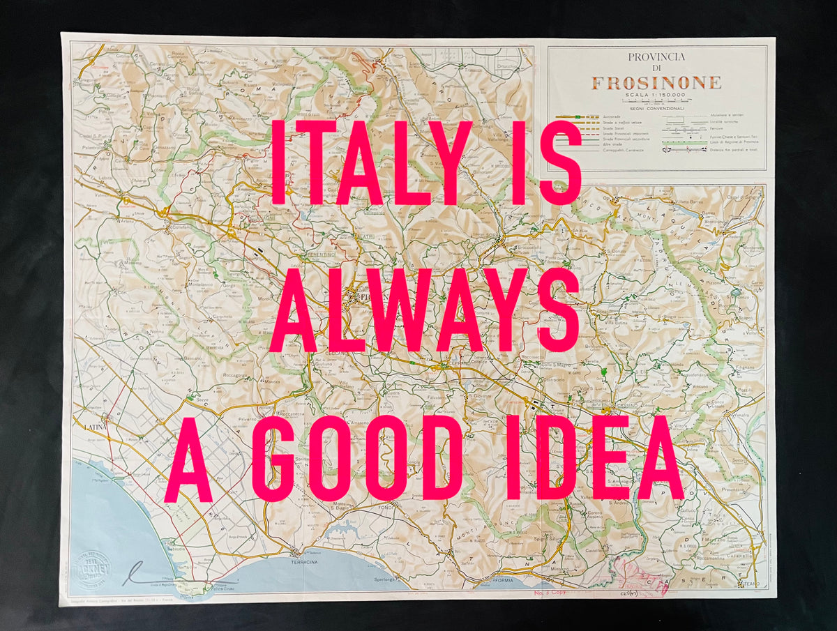 Italy Is Always A Good Idea (pink)