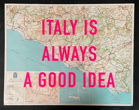 Italy Is Always A Good Idea (pink)