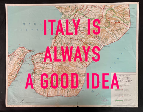Italy Is Always A Good Idea (pink)
