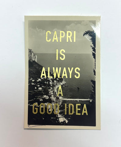 Paris Is Always A Good Idea Gold Leaf (mini)