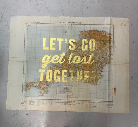 LET'S GO GET LOST TOGETHER CORNWALL