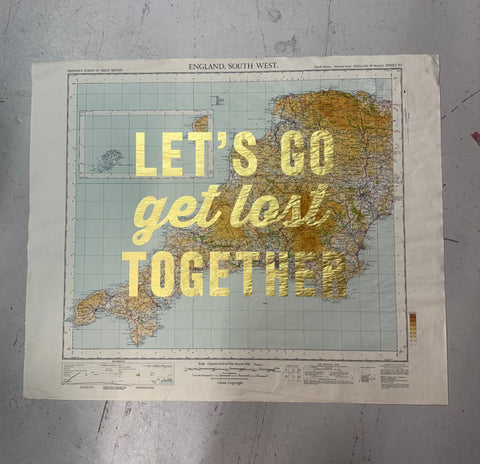 LET'S GO GET LOST TOGETHER CORNWALL