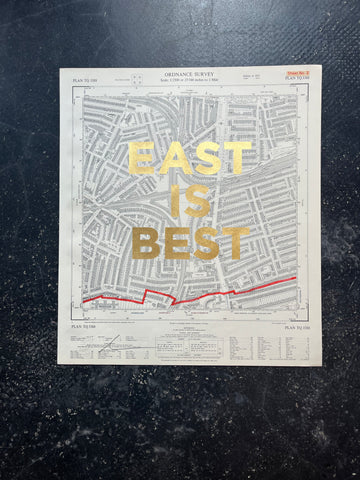 East Is Best (Gold Leaf)