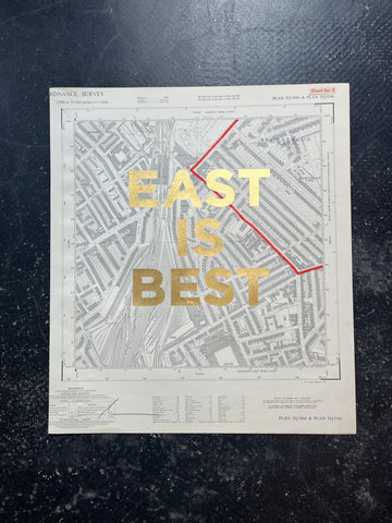 East Is Best (Gold Leaf)