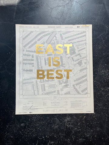 East Is Best (Gold Leaf)