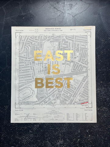 East Is Best (Gold Leaf)