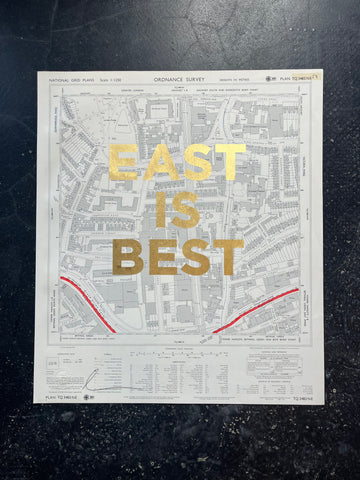 East Is Best (Gold Leaf)