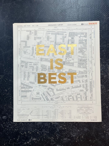 East Is Best (Gold Leaf)