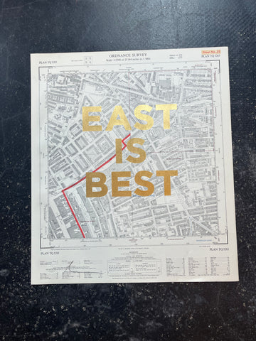 East Is Best (Gold Leaf)