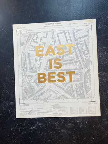 East Is Best (Gold Leaf)