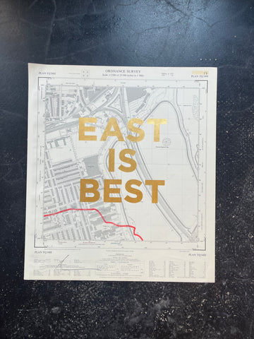 East Is Best (Gold Leaf)