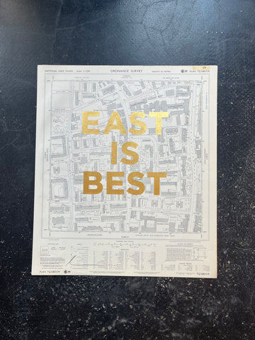 East Is Best (Gold Leaf)