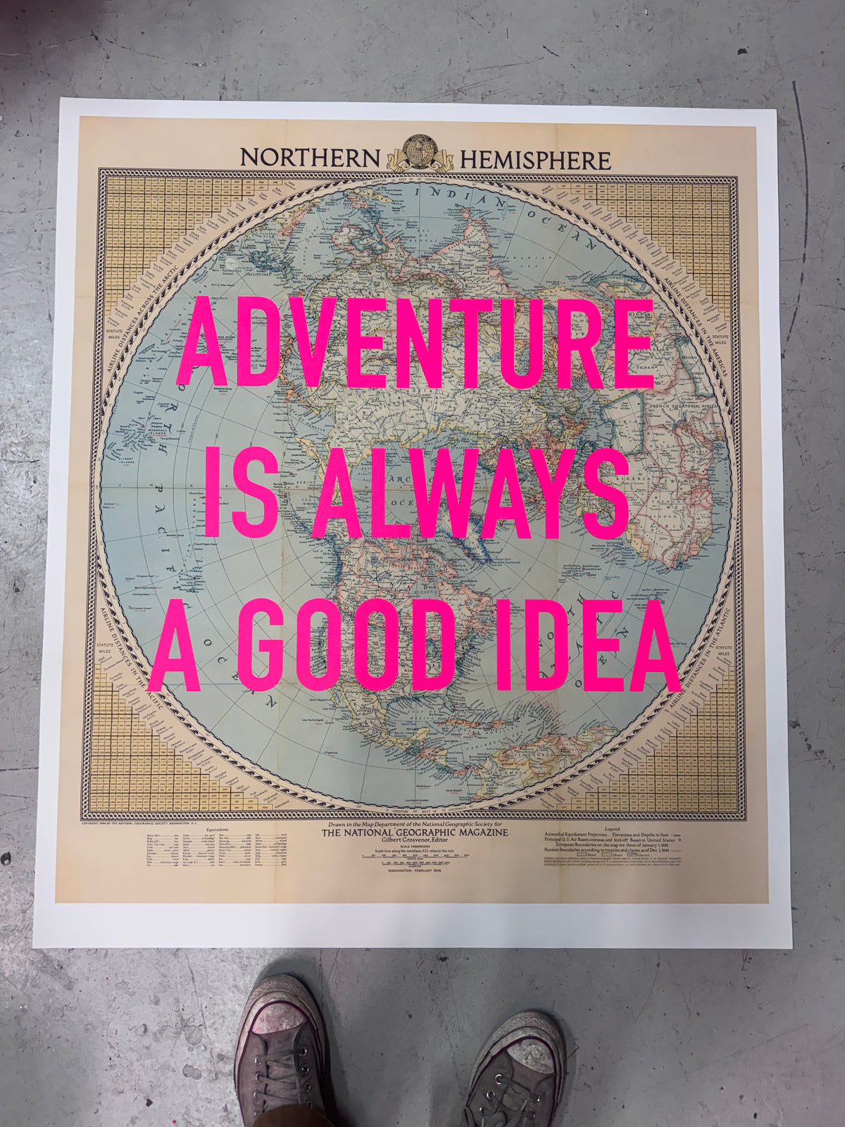 ADVENTURE IS ALWAYS A GOOD IDEA