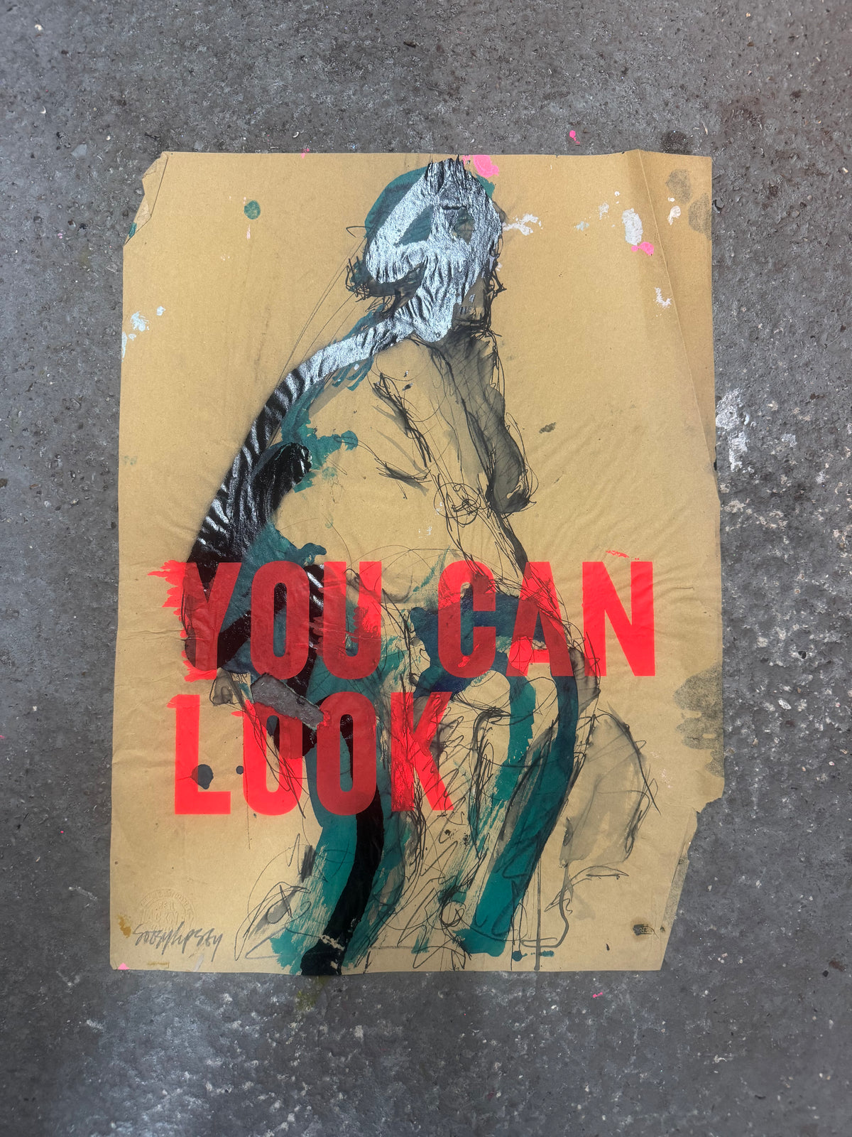 Soozy Lipsy X RealHackneyDave Collaboration (370 x 500 mm)