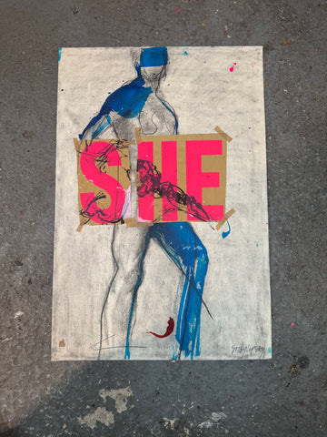 Soozy Lipsy X RealHackneyDave Collaboration (380 x 560 mm)