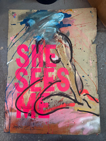 Soozy Lipsy X RealHackneyDave Collaboration (500 x 750 mm)