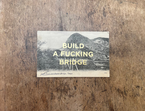 Build A Fucking Bridge