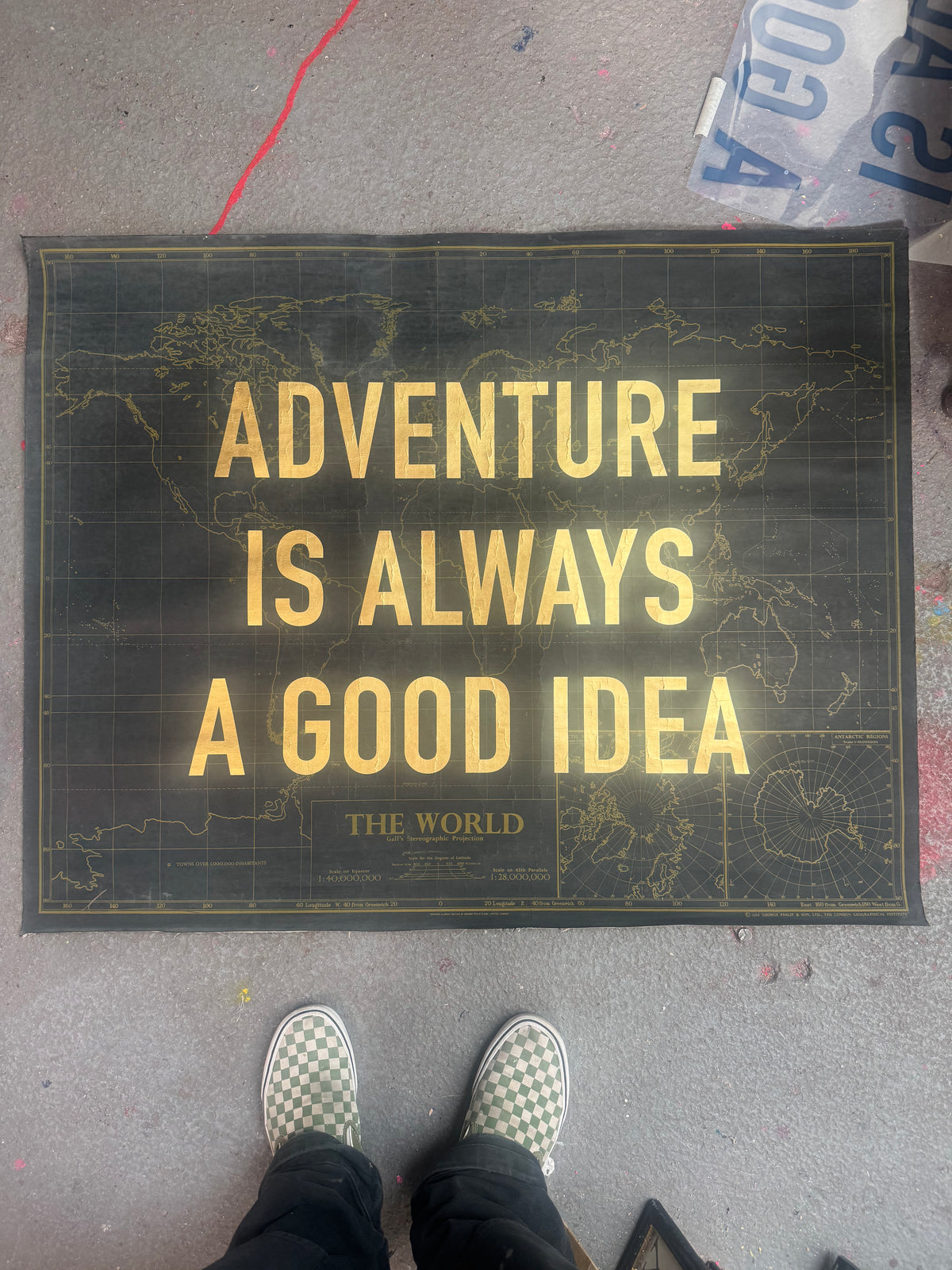 ADVENTURE IS ALWAYS A GOOD IDEA