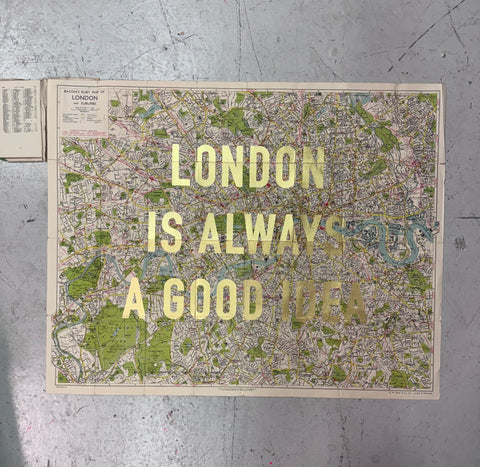 LONDON IS ALWAYS A GOOD IDEA GOLD