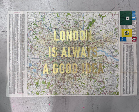 LONDON IS ALWAYS A GOOD IDEA GOLD