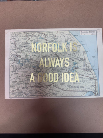 NORFOLK IS ALWAYS A GOOD IDEA