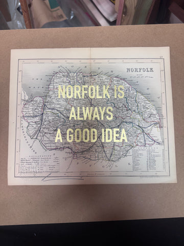 NORFOLK IS ALWAYS A GOOD IDEA