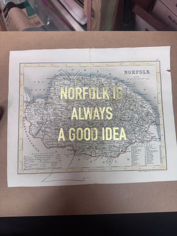 NORFOLK IS ALWAYS A GOOD IDEA