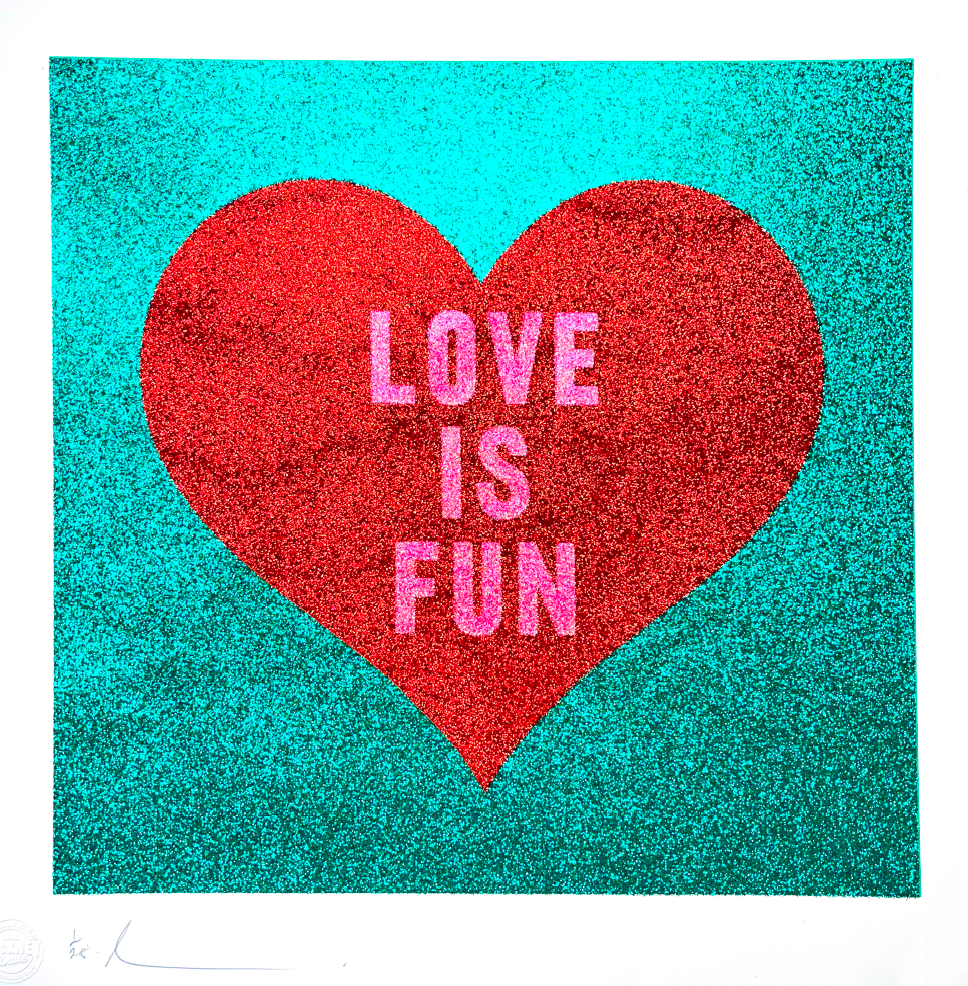 Love Is Fun Glitter