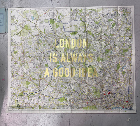 LONDON IS ALWAYS A GOOD IDEA GOLD
