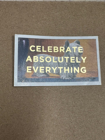 CELEBRATE ABSOLUTELY EVERYTHING
